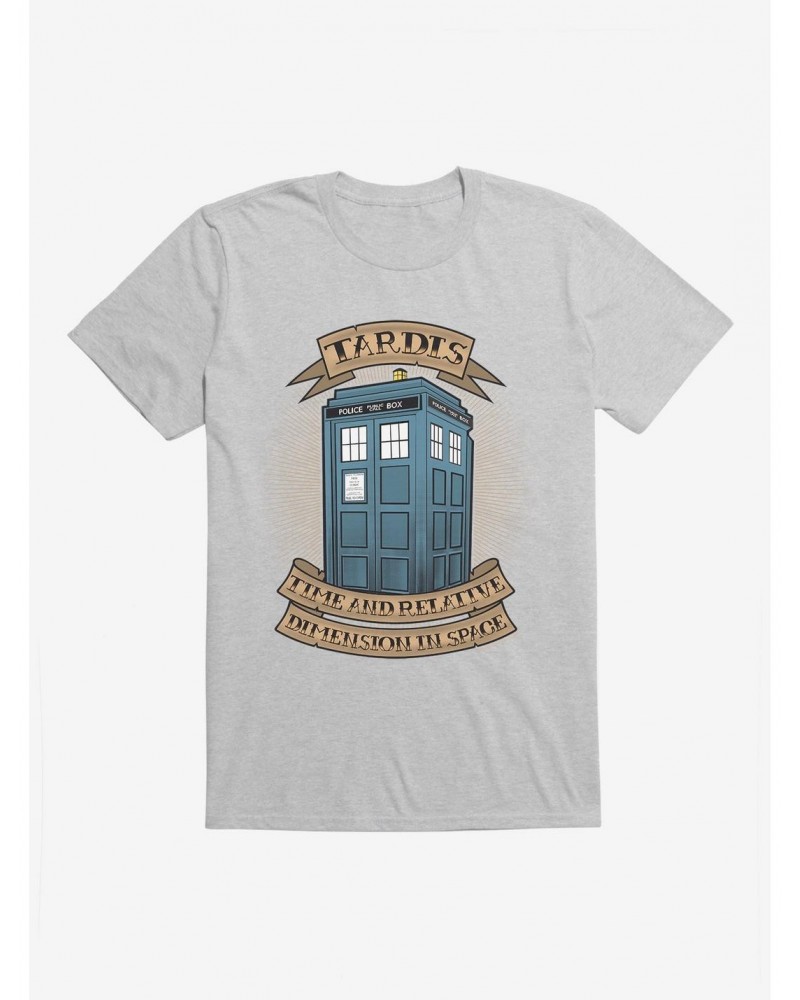 Doctor Who TARDIS Acronym Banner T-Shirt $8.13 T-Shirts