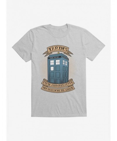 Doctor Who TARDIS Acronym Banner T-Shirt $8.13 T-Shirts