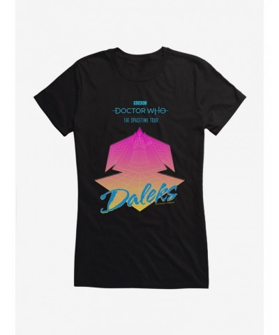 Doctor Who Space Tour Girls T-Shirt $8.96 T-Shirts