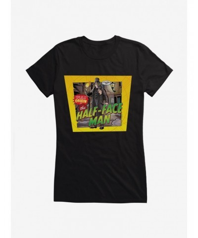 Doctor Who Half-Face Man Girls T-Shirt $11.70 T-Shirts