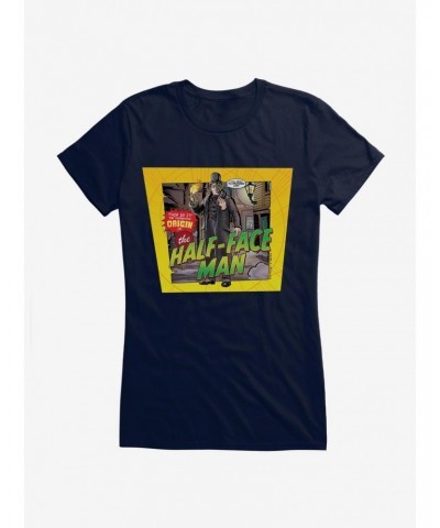 Doctor Who Half-Face Man Girls T-Shirt $11.70 T-Shirts