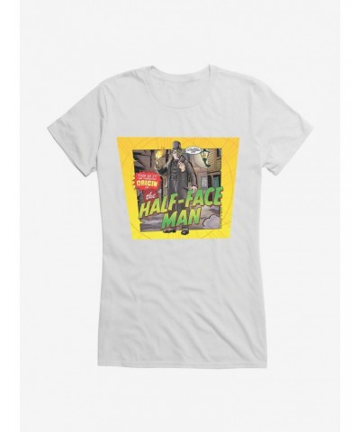 Doctor Who Half-Face Man Girls T-Shirt $11.70 T-Shirts