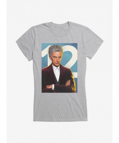 Doctor Who Twelfth Doctor Ready For Action Girls T-Shirt $11.95 T-Shirts