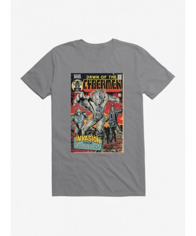 Doctor Who Cybermen Dawn Of The Cybermen T-Shirt $9.08 T-Shirts