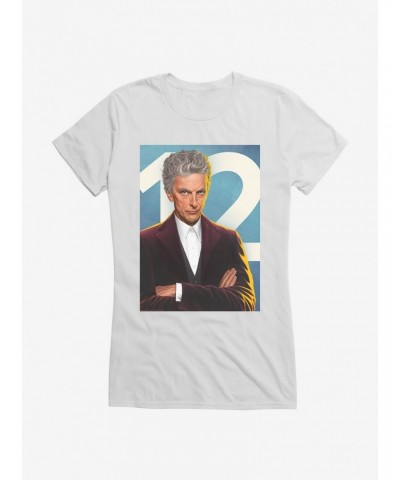 Doctor Who Twelfth Doctor Ready For Action Girls T-Shirt $11.95 T-Shirts