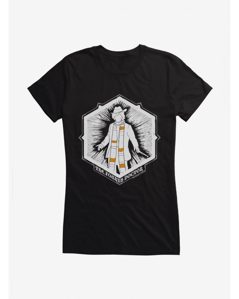 Doctor Who The Fourth Doctor Through The Universe Girls T-Shirt $10.21 T-Shirts