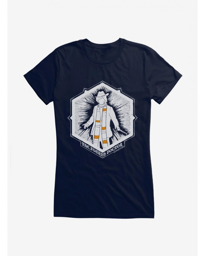 Doctor Who The Fourth Doctor Through The Universe Girls T-Shirt $10.21 T-Shirts