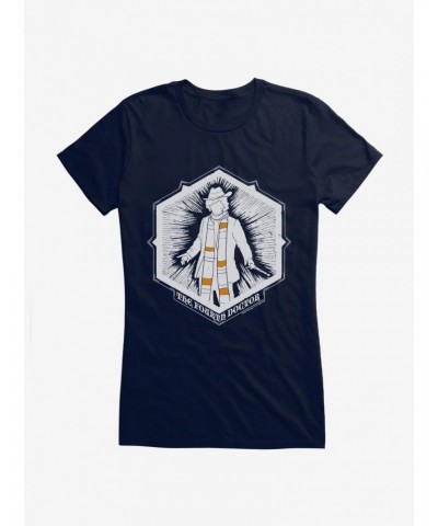 Doctor Who The Fourth Doctor Through The Universe Girls T-Shirt $10.21 T-Shirts