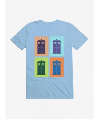 Doctor Who Tardis Pop Art T-Shirt $11.47 T-Shirts