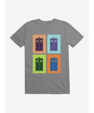 Doctor Who Tardis Pop Art T-Shirt $11.47 T-Shirts