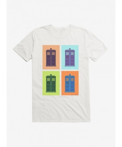 Doctor Who Tardis Pop Art T-Shirt $11.47 T-Shirts