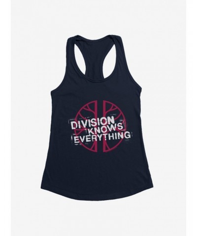 Doctor Who Division Knows Everything Girls Tank $9.96 Tanks