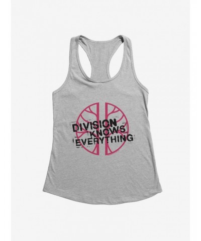 Doctor Who Division Knows Everything Girls Tank $9.96 Tanks