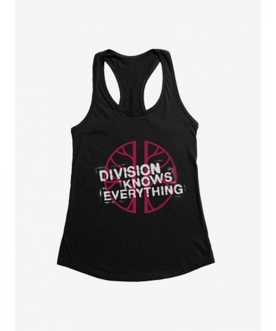 Doctor Who Division Knows Everything Girls Tank $9.96 Tanks