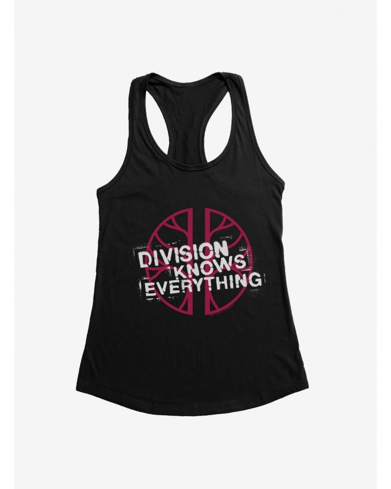 Doctor Who Division Knows Everything Girls Tank $9.96 Tanks