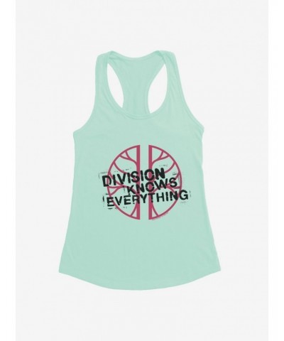 Doctor Who Division Knows Everything Girls Tank $9.96 Tanks