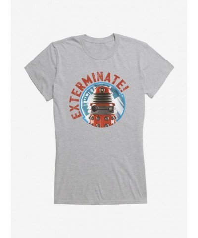 Doctor Who The Supreme Red Dalek Girls T-Shirt $8.96 T-Shirts