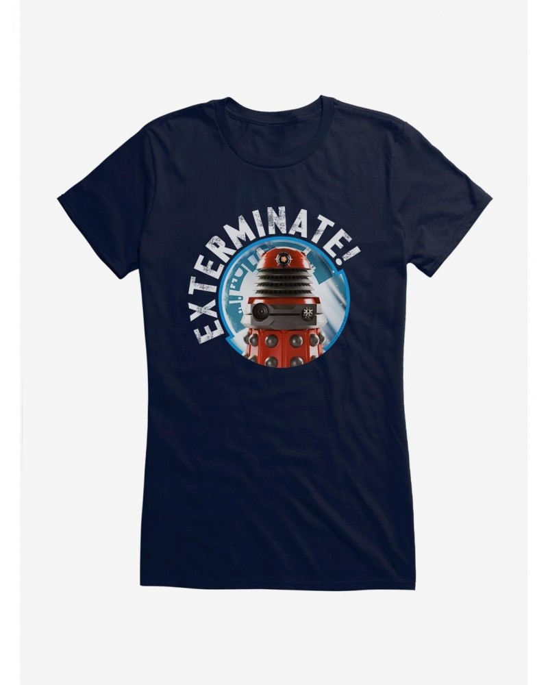 Doctor Who The Supreme Red Dalek Girls T-Shirt $8.96 T-Shirts