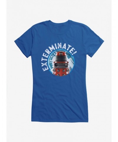 Doctor Who The Supreme Red Dalek Girls T-Shirt $8.96 T-Shirts