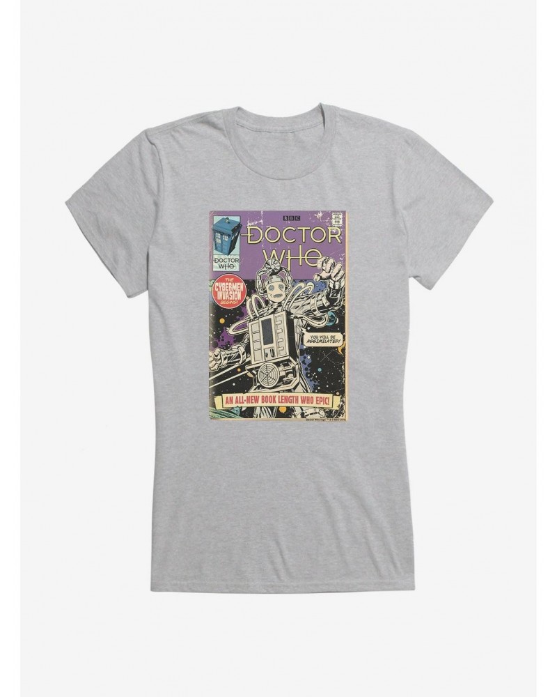 Doctor Who Cybermen Invasion Girls T-Shirt $11.21 T-Shirts