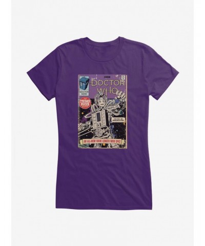 Doctor Who Cybermen Invasion Girls T-Shirt $11.21 T-Shirts