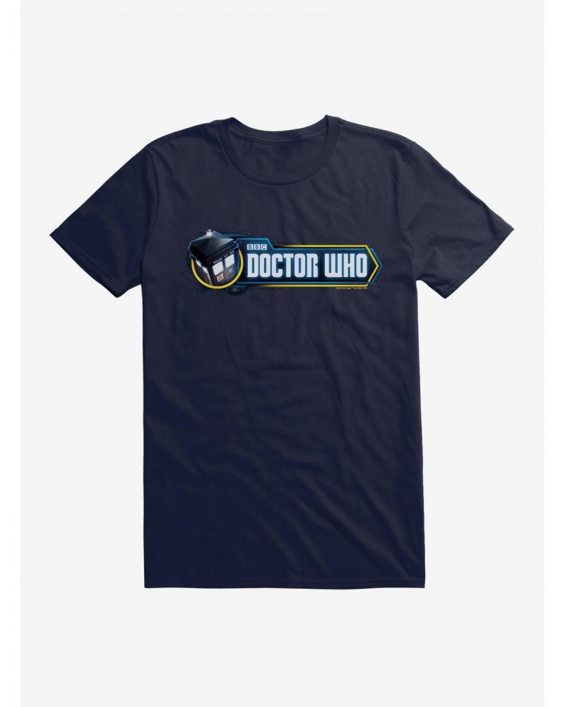 Doctor Who TARDIS Episode Title Card T-Shirt $9.56 T-Shirts