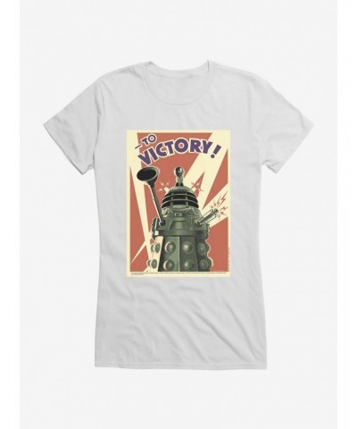 Doctor Who Dalek Victory Girls T-Shirt $11.95 T-Shirts