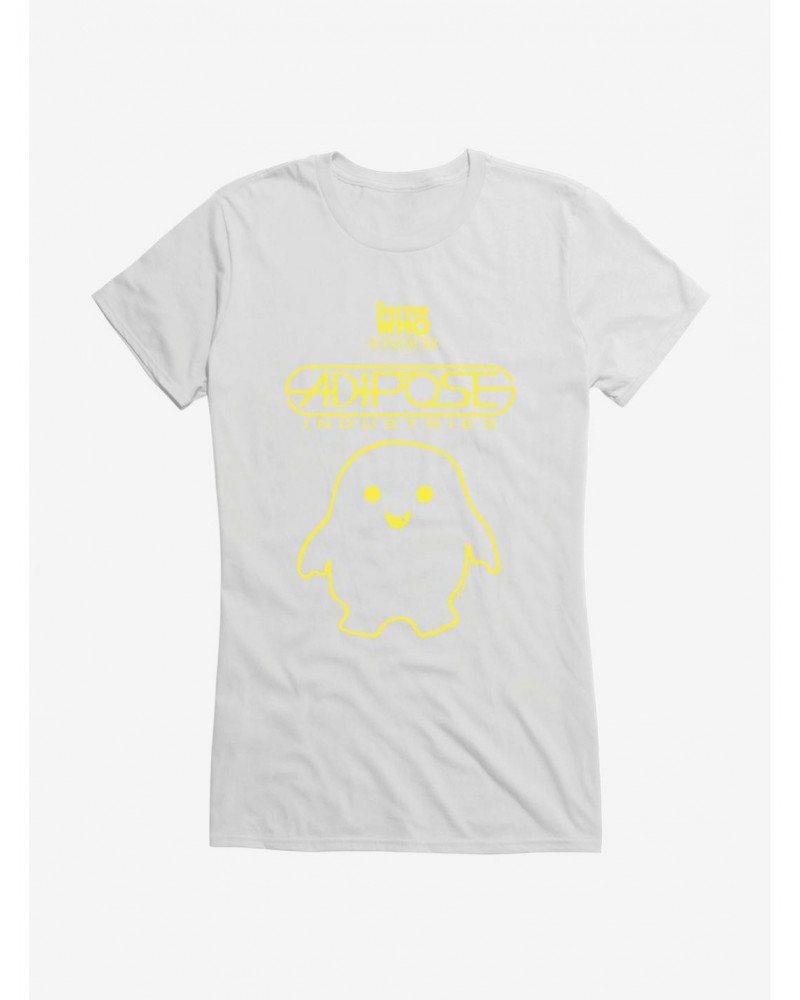 Doctor Who Adipose Industries Girls T-Shirt $8.96 T-Shirts