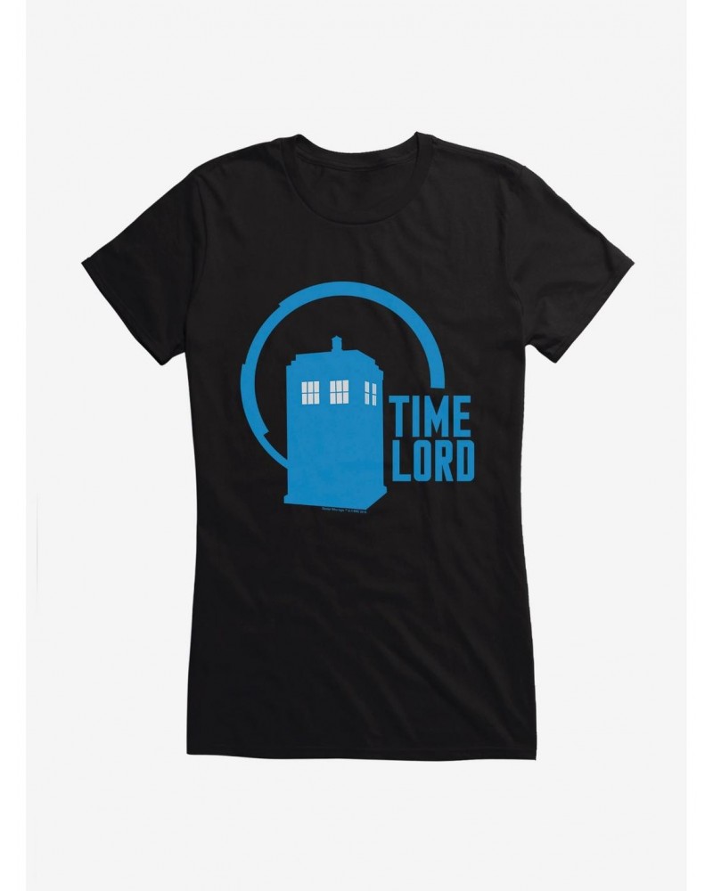 Doctor Who TARDIS Time Lord Icon Girls T-Shirt $8.22 T-Shirts