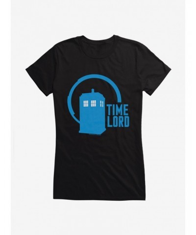 Doctor Who TARDIS Time Lord Icon Girls T-Shirt $8.22 T-Shirts