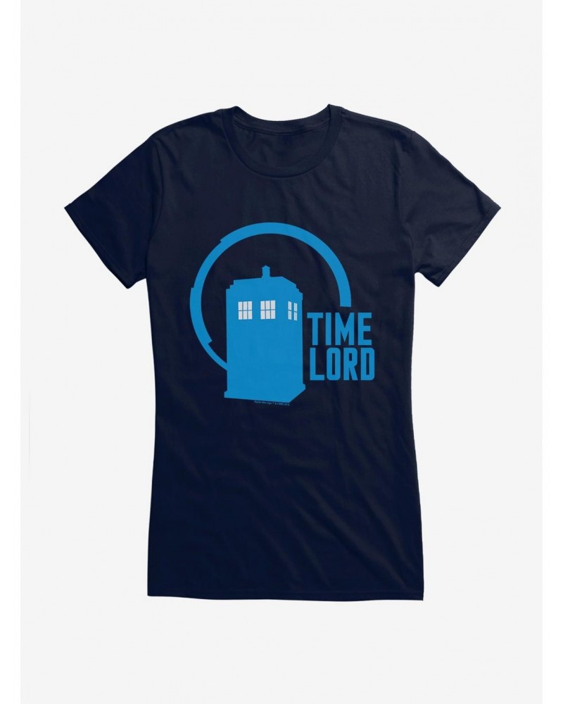 Doctor Who TARDIS Time Lord Icon Girls T-Shirt $8.22 T-Shirts