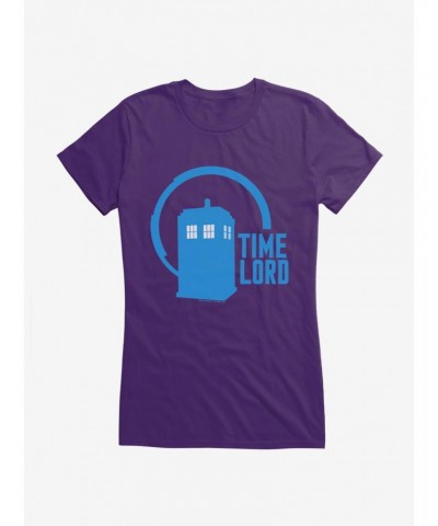 Doctor Who TARDIS Time Lord Icon Girls T-Shirt $8.22 T-Shirts