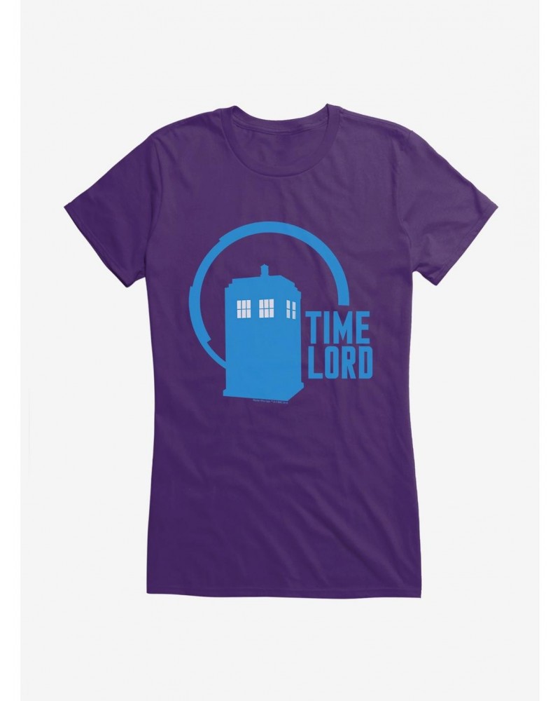 Doctor Who TARDIS Time Lord Icon Girls T-Shirt $8.22 T-Shirts