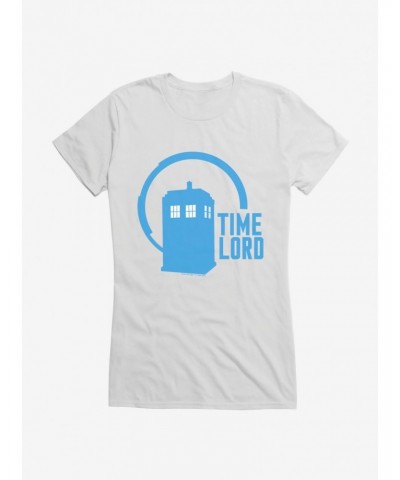 Doctor Who TARDIS Time Lord Icon Girls T-Shirt $8.22 T-Shirts