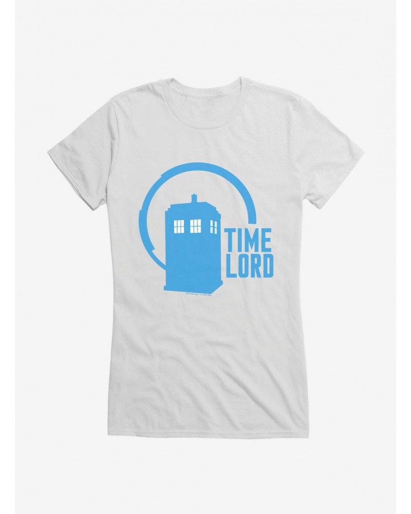 Doctor Who TARDIS Time Lord Icon Girls T-Shirt $8.22 T-Shirts