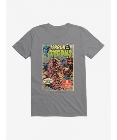 Doctor Who Terror Of Zygons Comic T-Shirt $8.37 T-Shirts