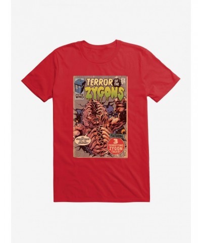 Doctor Who Terror Of Zygons Comic T-Shirt $8.37 T-Shirts