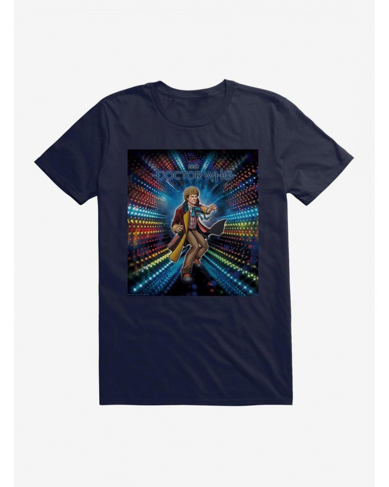 Doctor Who The Sixth Doctor Time Warp T-Shirt $7.65 T-Shirts