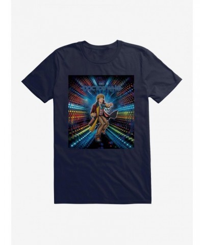 Doctor Who The Sixth Doctor Time Warp T-Shirt $7.65 T-Shirts