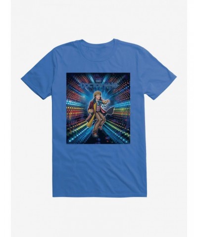 Doctor Who The Sixth Doctor Time Warp T-Shirt $7.65 T-Shirts