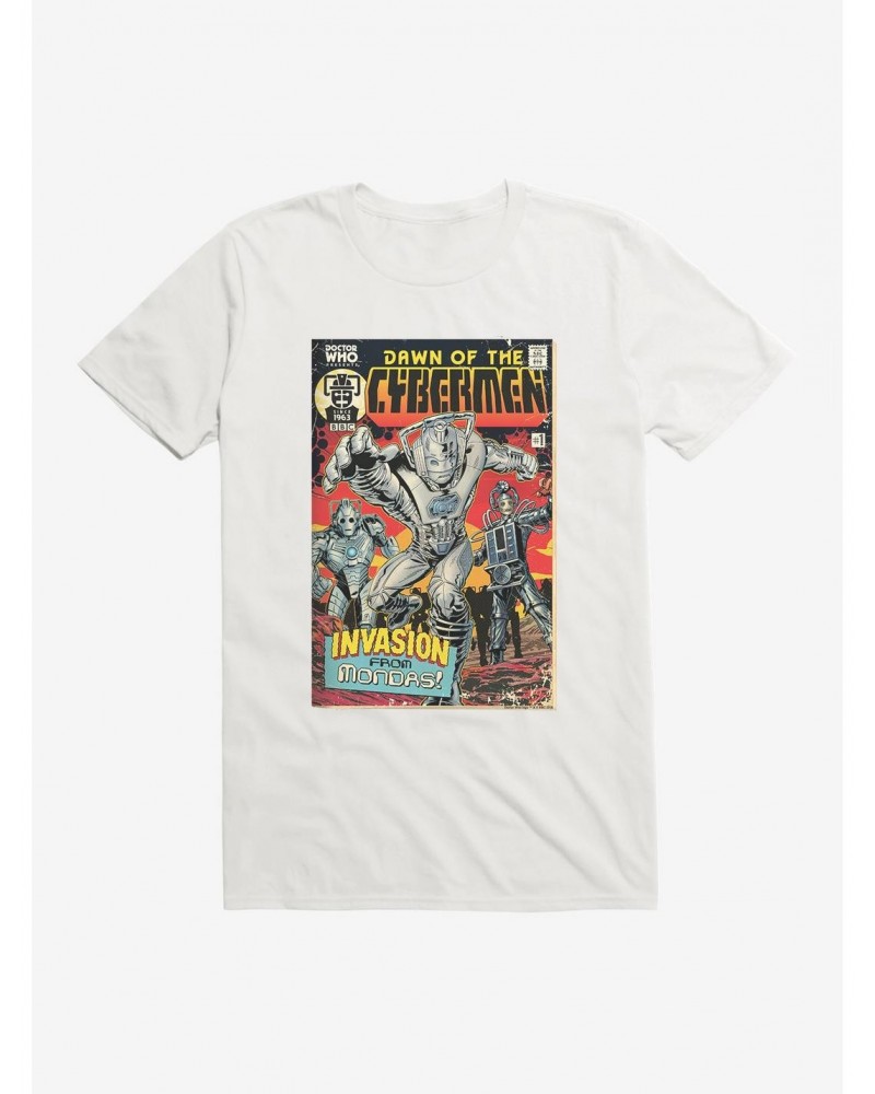 Doctor Who Cybermen Dawn Of The Cybermen T-Shirt $9.08 T-Shirts