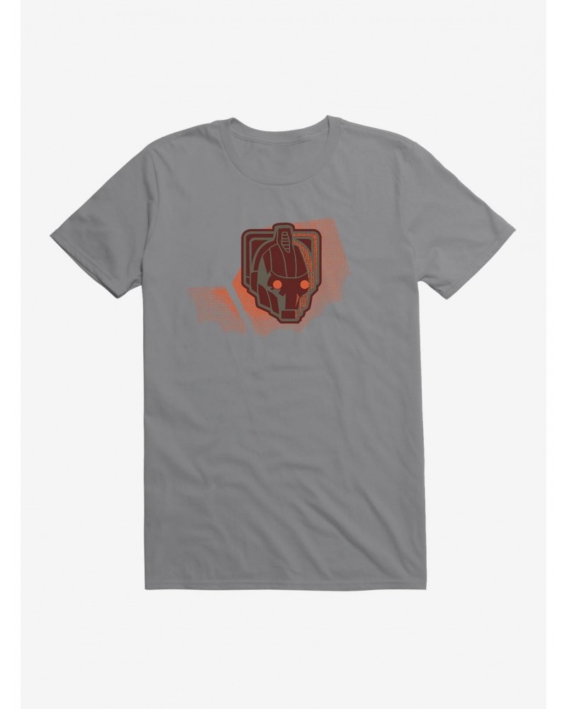 Doctor Who Cybermen Helmet Red Eyes T-Shirt $7.17 T-Shirts