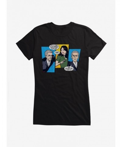 Doctor Who Twelfth Doctor Clara The Carer Girls T-Shirt $9.21 T-Shirts