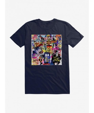 Doctor Who Twelfth Doctor Character Graffiti T-Shirt $9.08 T-Shirts