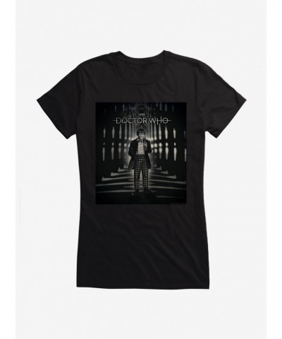 Doctor Who The Second Doctor Time Warp Girls T-Shirt $11.95 T-Shirts