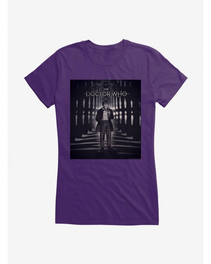 Doctor Who The Second Doctor Time Warp Girls T-Shirt $11.95 T-Shirts