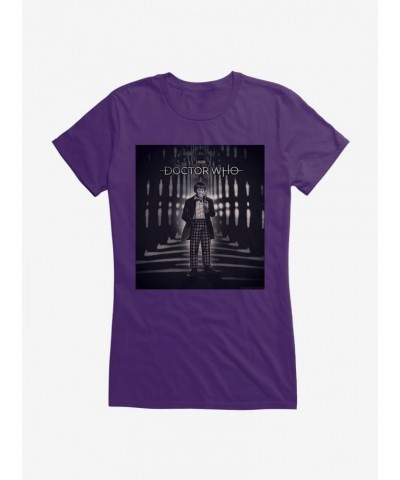 Doctor Who The Second Doctor Time Warp Girls T-Shirt $11.95 T-Shirts