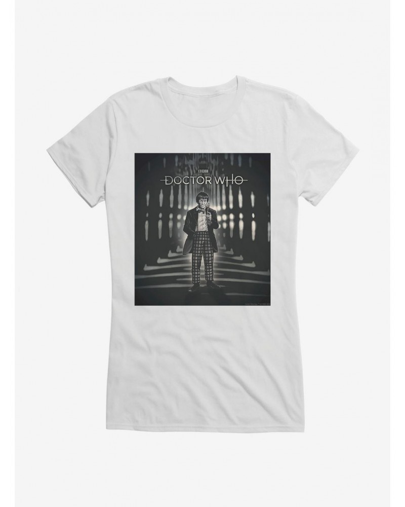 Doctor Who The Second Doctor Time Warp Girls T-Shirt $11.95 T-Shirts