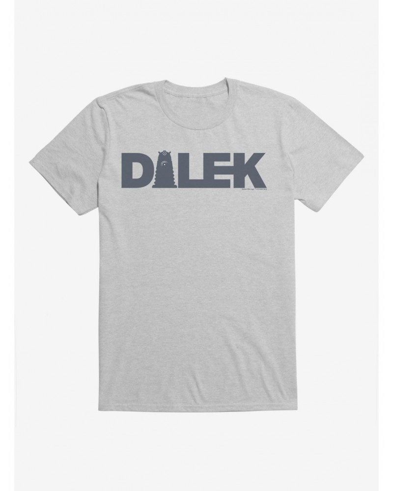 Doctor Who Dalek Bold Logo T-Shirt $7.89 T-Shirts