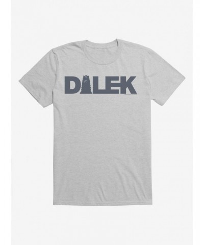 Doctor Who Dalek Bold Logo T-Shirt $7.89 T-Shirts